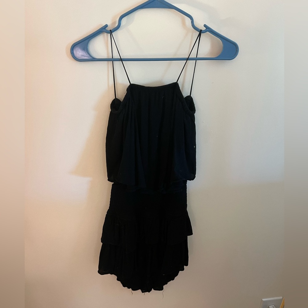 Black tiered romper!